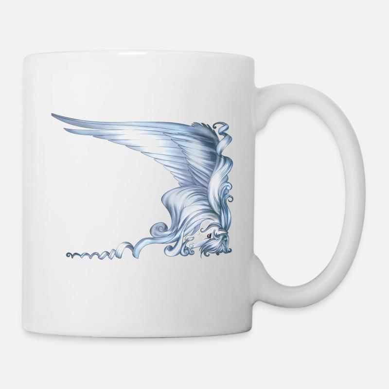 Pegasus Head avec Big Wing - Mug blanc - blanc