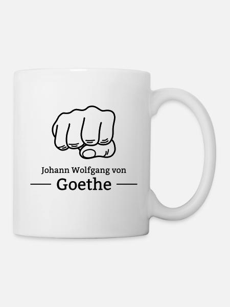 Faust von Goethe - Tasse - Weiß