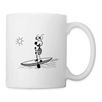 Matrechi der Paddler - Tasse - Weiß - Rechts