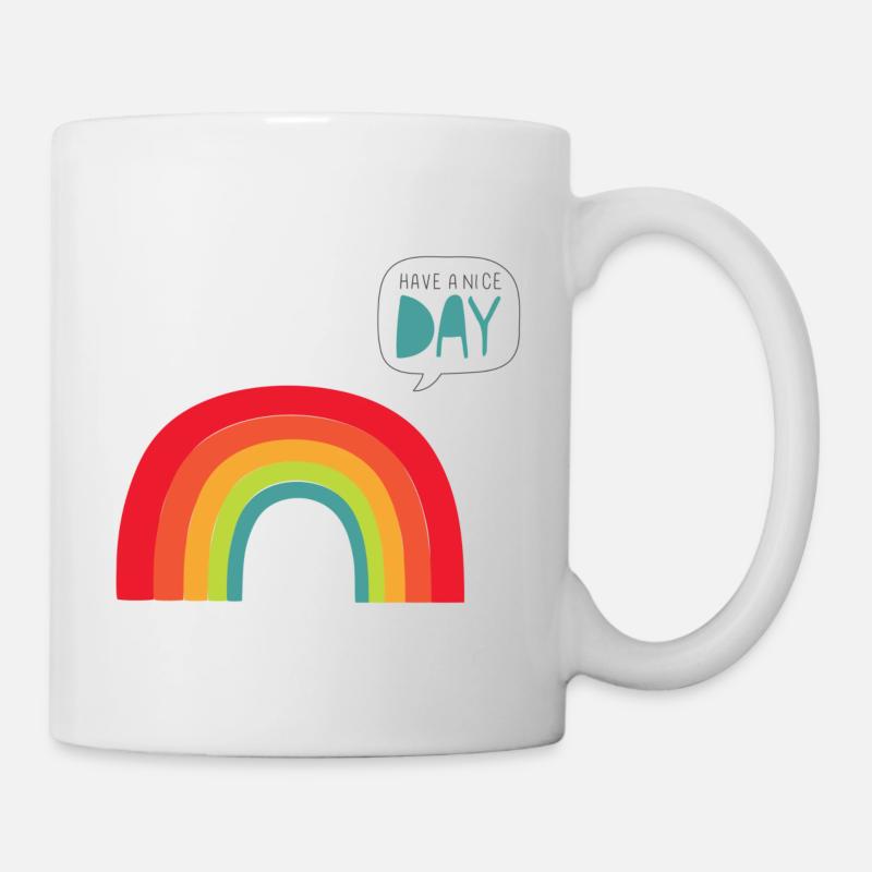 rainbow - Mug blanc - blanc