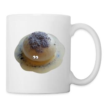 Des boulettes de germes avec des yeux - Mug blanc - blanc - Droite