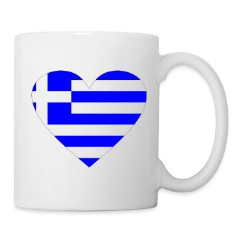 Griechenland - Tasse - Weiß - Rechts