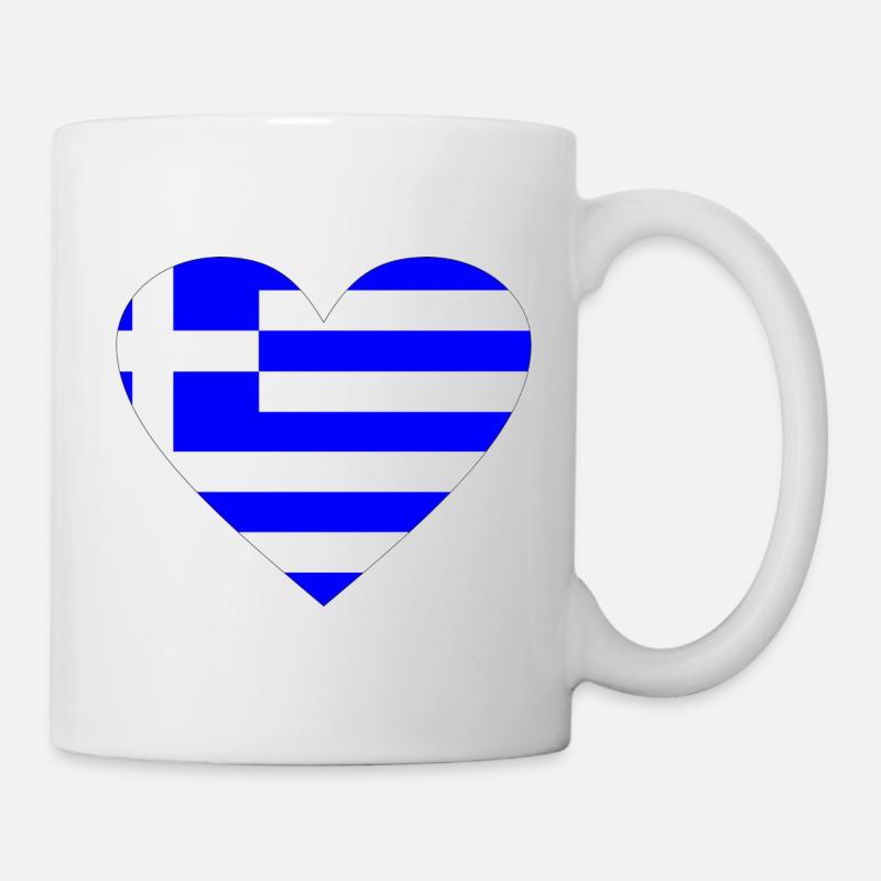 Griechenland - Tasse - Weiß