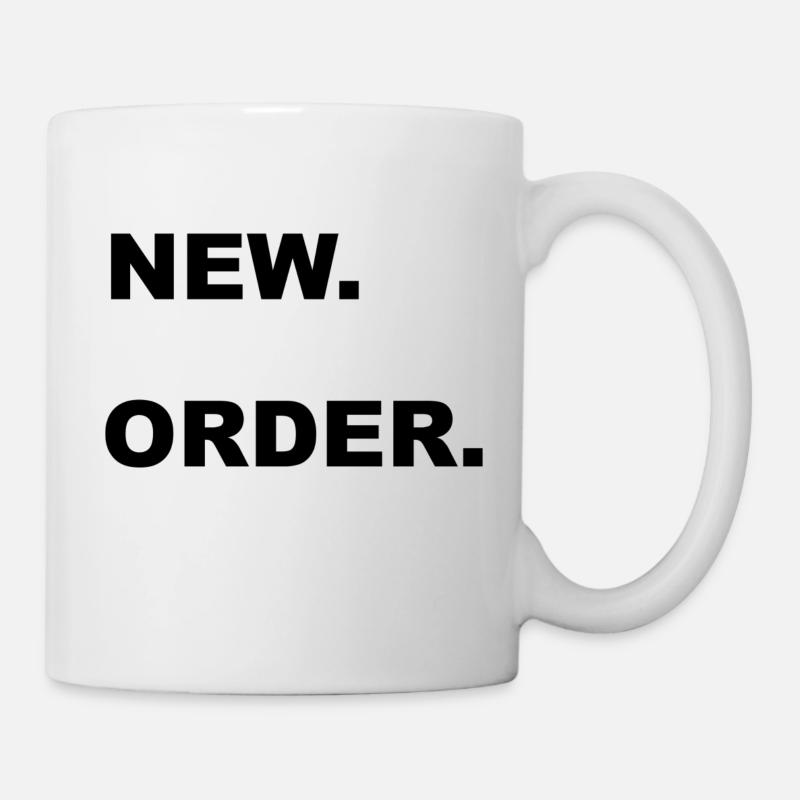 NEW ORDER - Tasse - Weiß