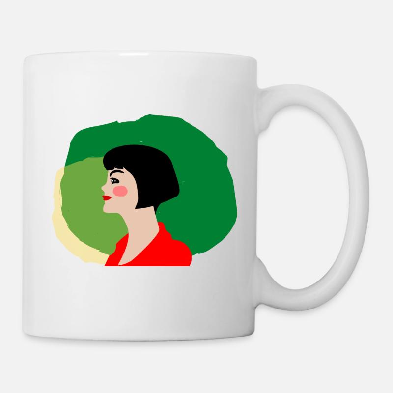 Amélie - Mug blanc - blanc