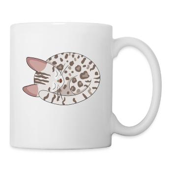 Chat de Bengale Chat - Mug blanc - blanc - Droite