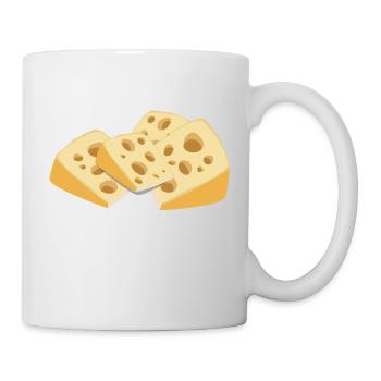 fromage suisse - Mug blanc - blanc - Droite