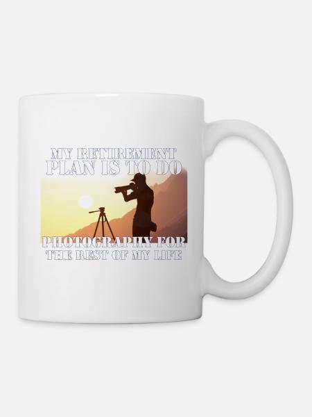 Retired Photographer - Tasse - Weiß
