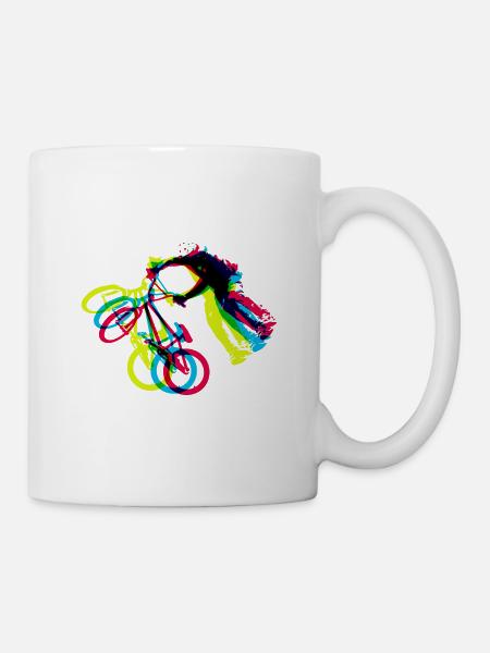 BMX TAILWHIP - Mug blanc - blanc