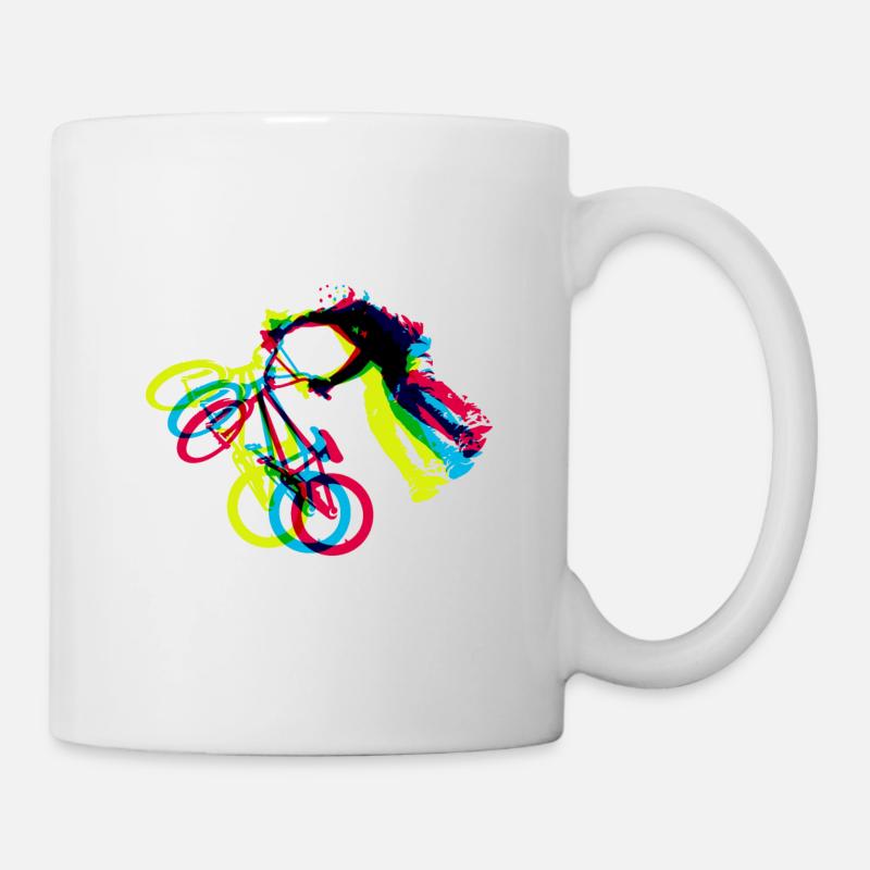 BMX TAILWHIP - Tasse - Weiß