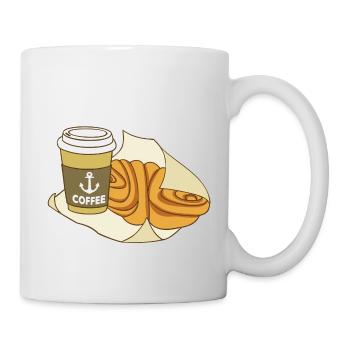 French rolls & coffee - Mug - white - Right