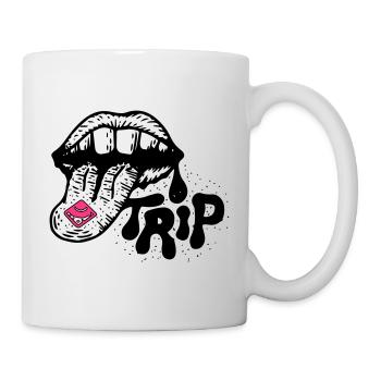 Ecstasy Trip - Tasse - Weiß - Rechts