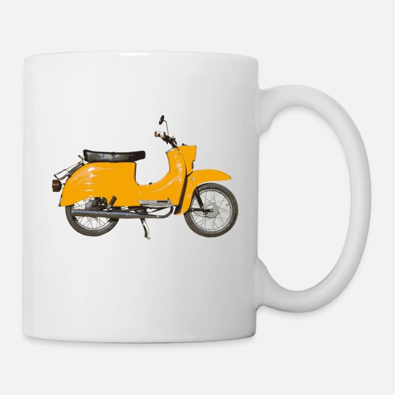 Swallow graphic sahara brown - Mug - white