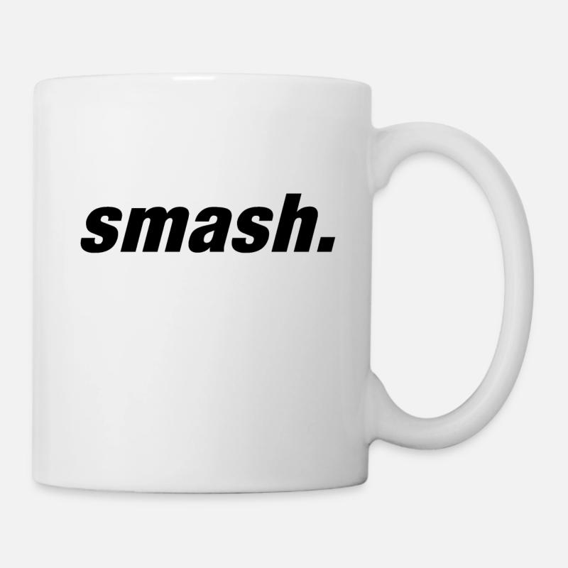 smash. - Tasse - Weiß