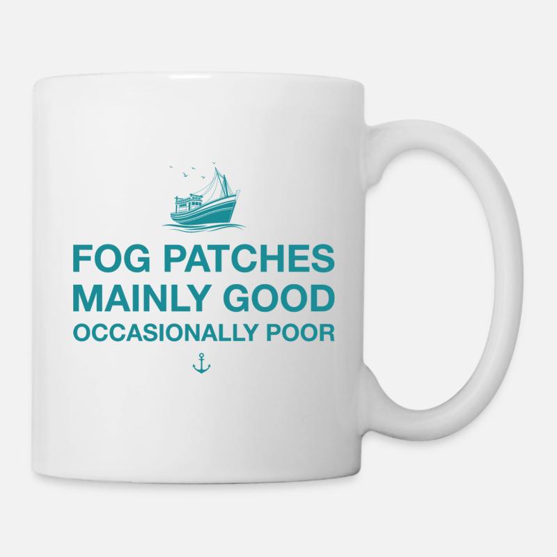 Fog Patches - Mug - white
