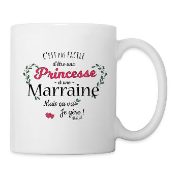 Princess and Godmother - Mug - white - Right
