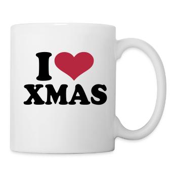 I love xmas christmas - Mug blanc - blanc - Droite
