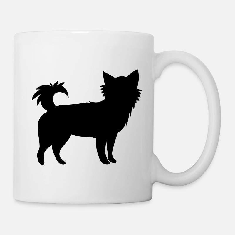 petit chien Chihuahua chiot de petite taille - Mug blanc - blanc