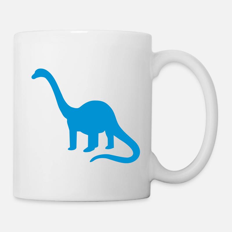 Dinosaurier - Tasse - Weiß
