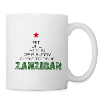 Christmas Weihnachten in Zanzibar, Tanzania - Tasse - Weiß - Rechts