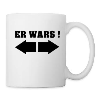 ER WARS - Tasse - Weiß - Rechts