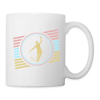Slackline - Tasse - Weiß - Rechts