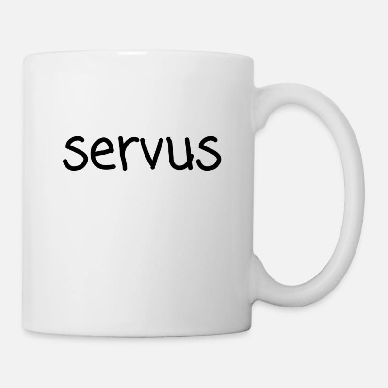 Servus - Tasse - Weiß