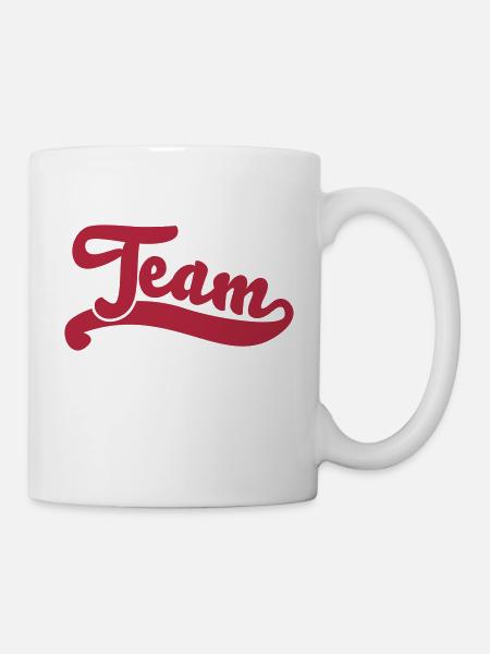 team - Tasse - Weiß