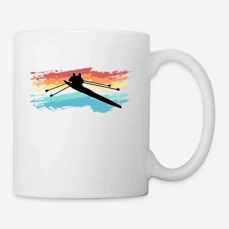 aviron - Mug blanc - blanc