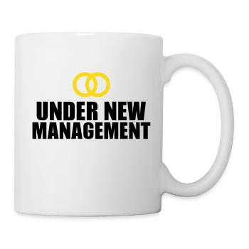 Under New Management Wedding - Mug - white - Right