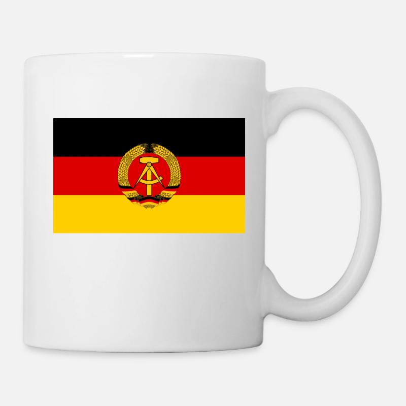 GDR flag - Mug - white