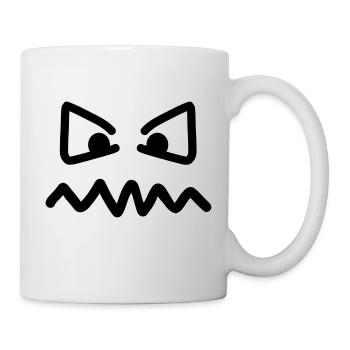 Yeux - Mug blanc - blanc - Droite