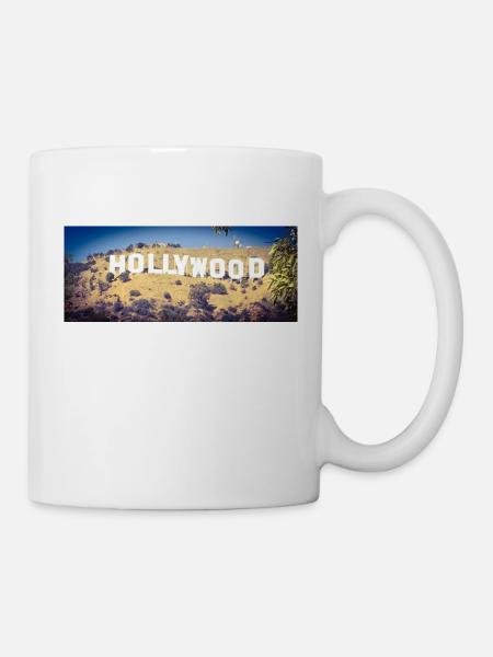 Hollywood - Tasse - Weiß