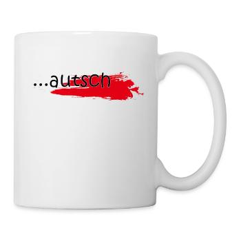 autsch - Tasse - Weiß - Rechts
