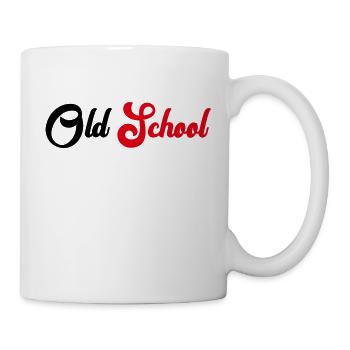 Old School - Mug - white - Right