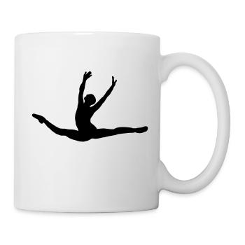 Ballett - Tasse - Weiß - Rechts