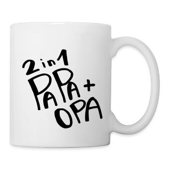 257 PapauOpa - Tasse - Weiß - Rechts