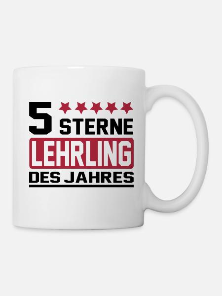 lehrling - Tasse - Weiß