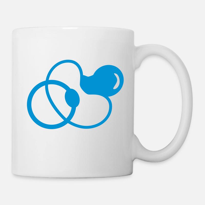 pacifier - Baby - Mug - white