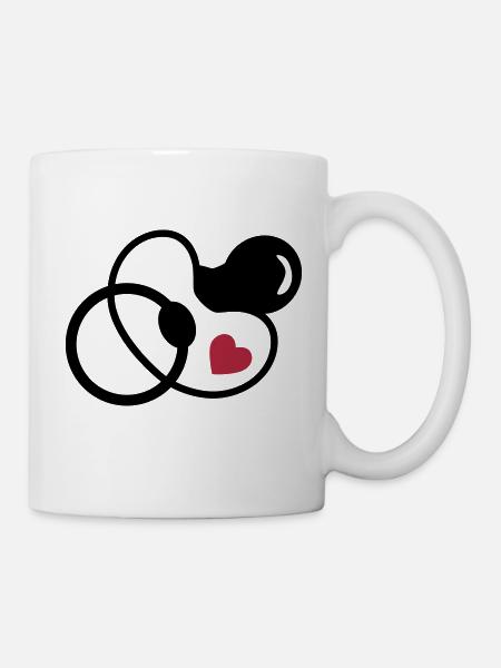 baby - pacifier - Mug - white