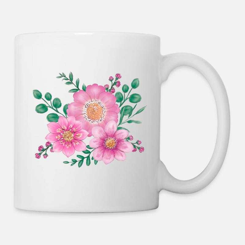 blossoms - Mug - white