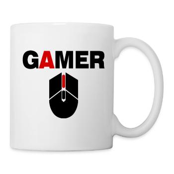 Gamer Mouse PC Gaming - Mug blanc - blanc - Droite