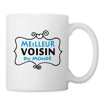 Meilleur VOISIN du monde (2c) - Mug - white - Right