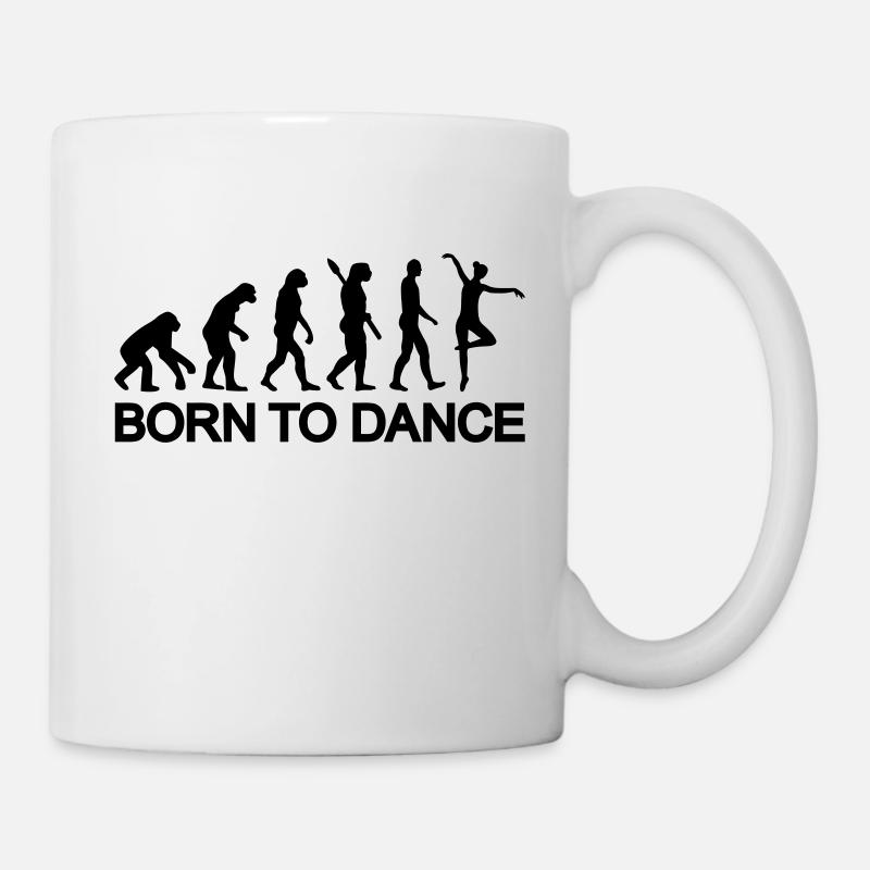 Ballett Evolution - Tasse - Weiß