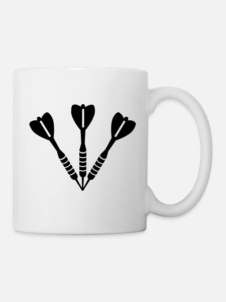 Darts - Mug blanc - blanc