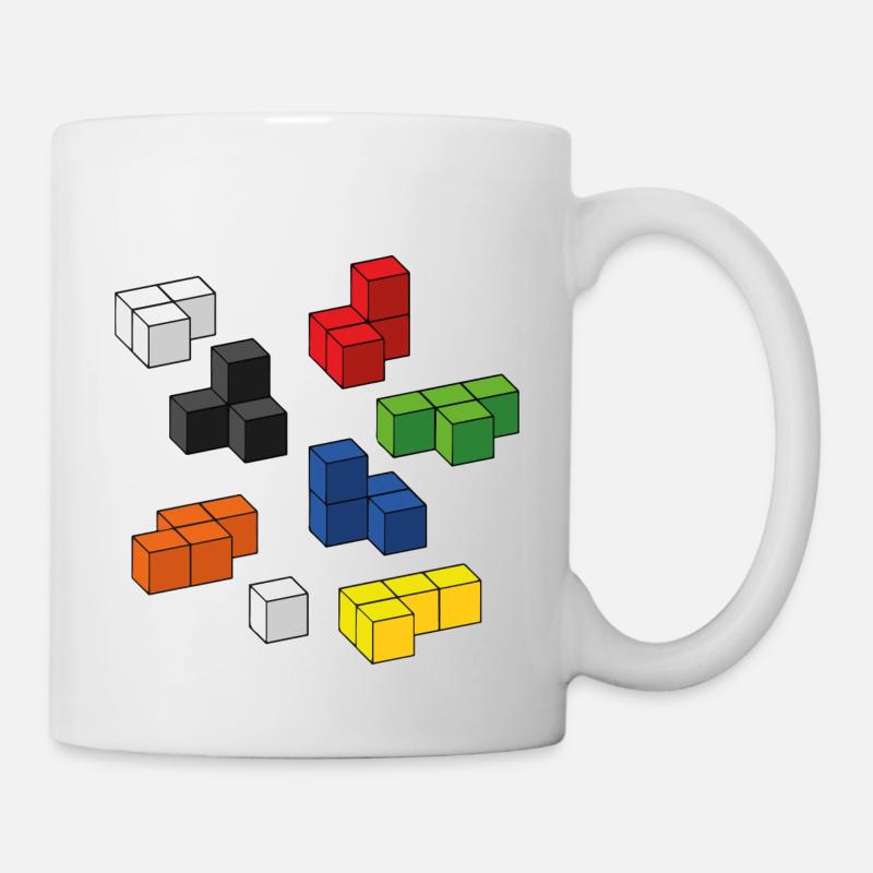 Jeu de cadeau Retrogaming Jeu amusant Gaming Comuter - Mug blanc - blanc