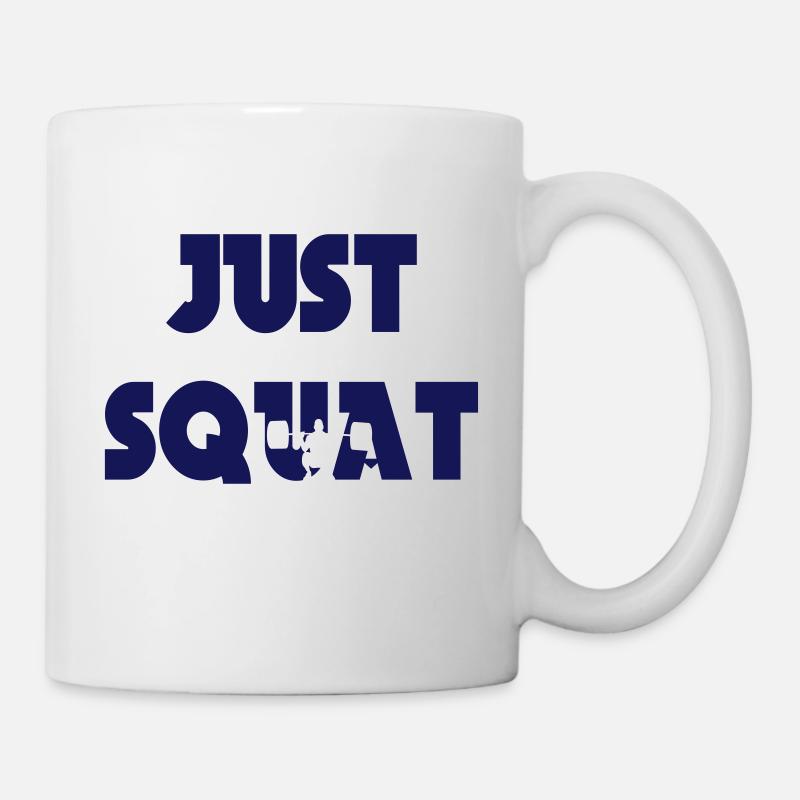 Just squat - Mug - white
