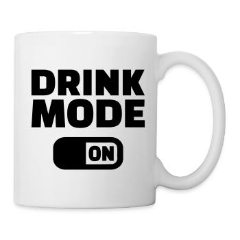 Drink Mode on - Mug - white - Right