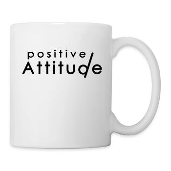 Positive ATTITUDE 1 - Mug blanc - blanc - Droite