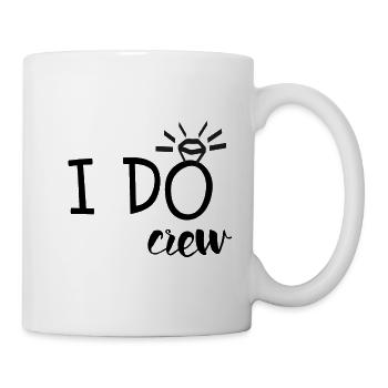 JGA hen party I do crew - Mug - white - Right